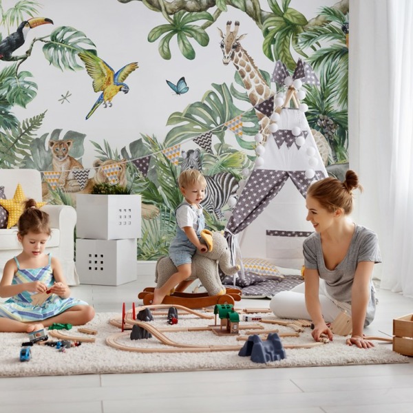 Fototapeta Egzotyczne Zwierzęta Dla Dzieci