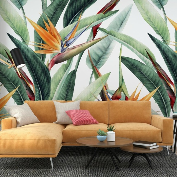 Fototapeta W Bukiecie Egzotycznych Kwiatów