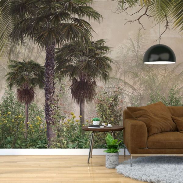 Fototapeta Tropikalna Żółta Łąka