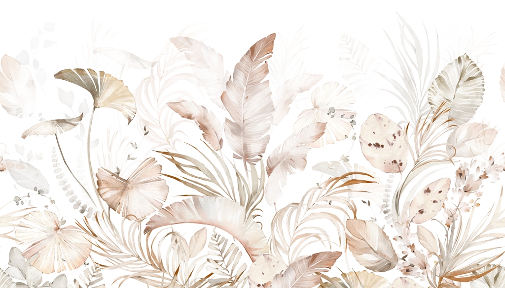 Fototapeta Jasne Tropikalne Liście_2140438317'