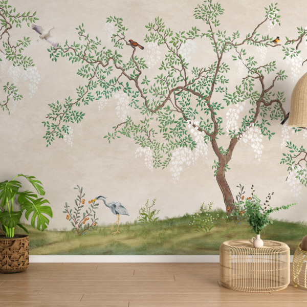 Fototapeta Smukłe Drzewo