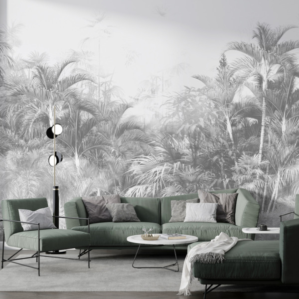 Fototapeta Szara Gęsta Dżungla