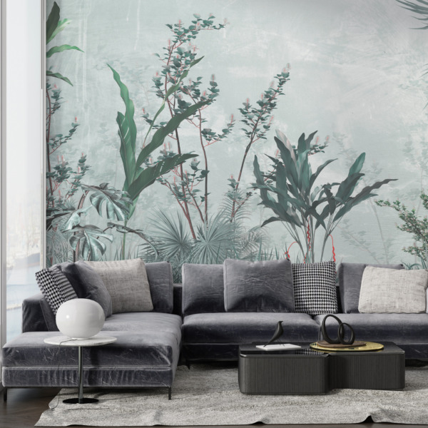 Fototapeta Liście i Trawy