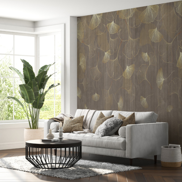 Fototapeta Deszcz Złotych Liści