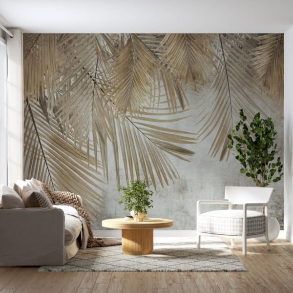 Fototapeta Ściana Zasłonięta Liśćmi