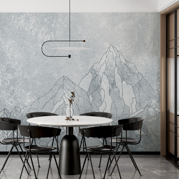 Fototapeta Wysoki Górski Szczyt