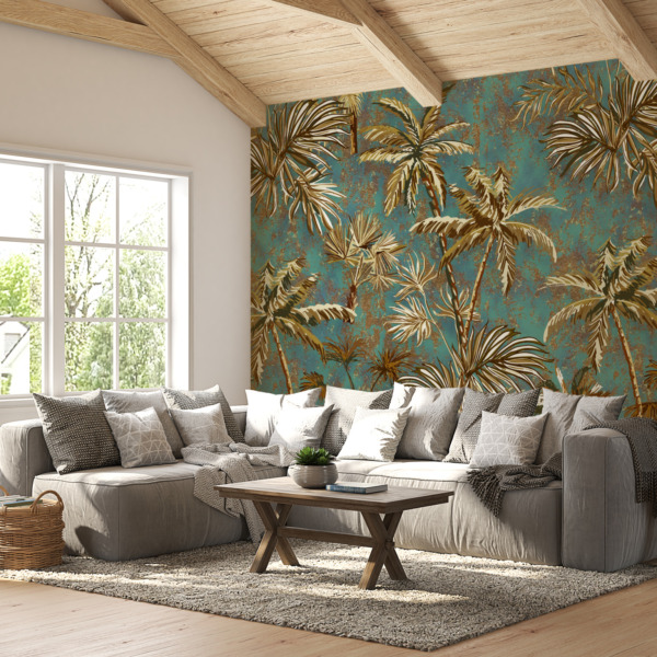 Fototapeta Złote Palmy