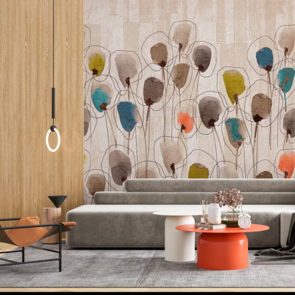 Fototapeta Kolorowe Kwiaty Na Łące