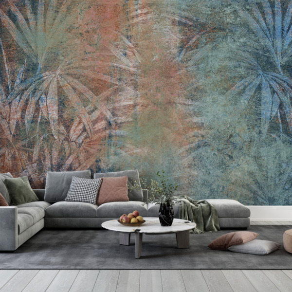 Fototapeta Zarysy Palm Tropikalnych