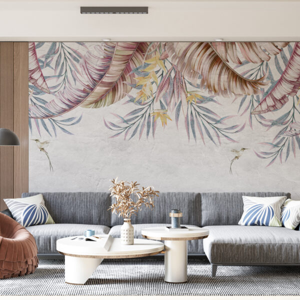 Fototapeta Malowane Liście