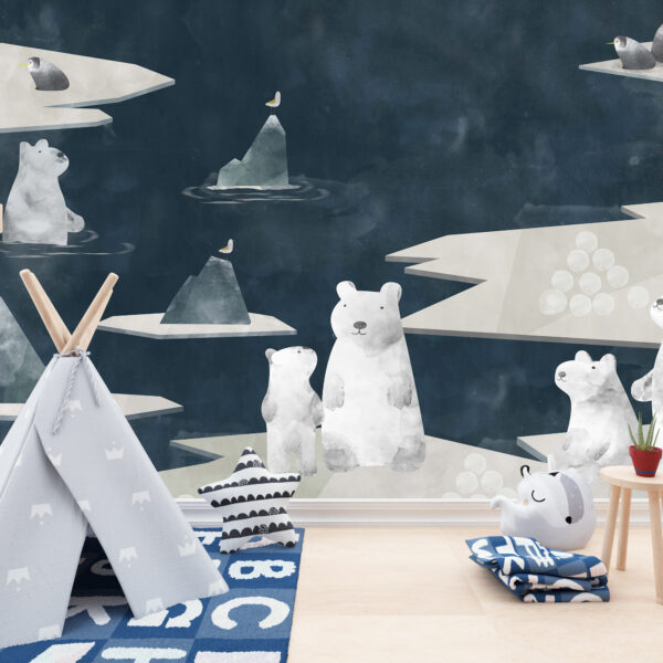 Fototapeta Misie Polarne