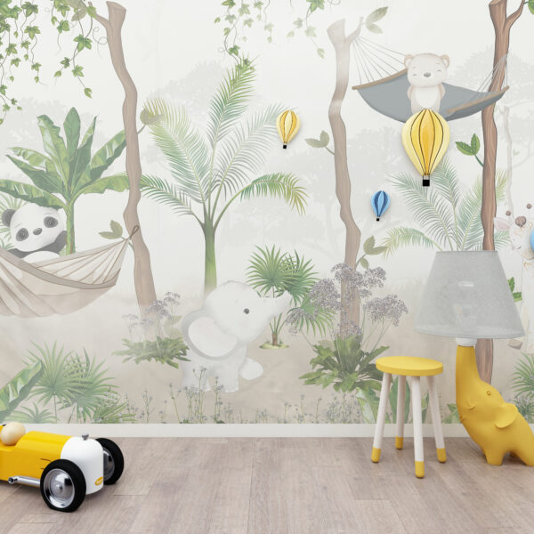 Fototapeta Misie w Hamaku