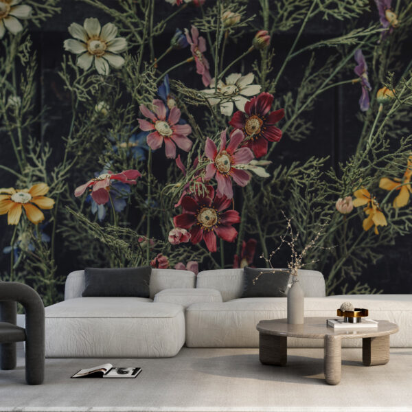 Fototapeta Ściana Kwiatów Ogrodowych