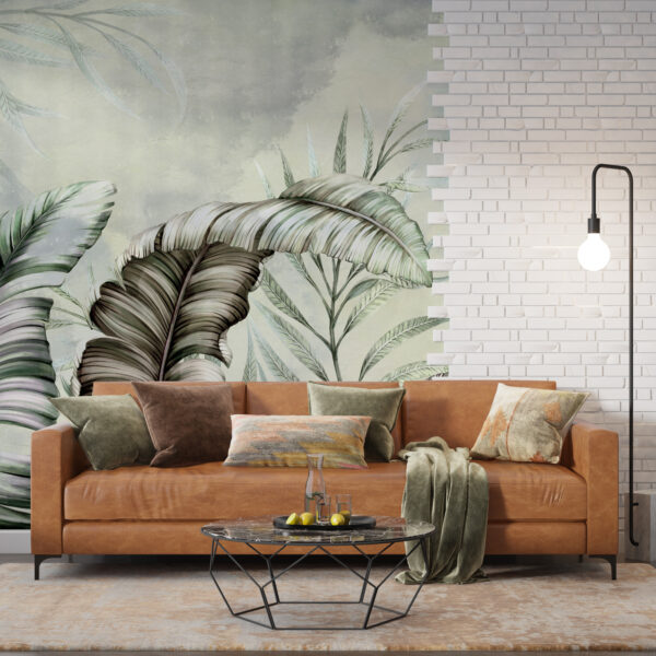 Fototapeta W Gąszczu Długich Liści