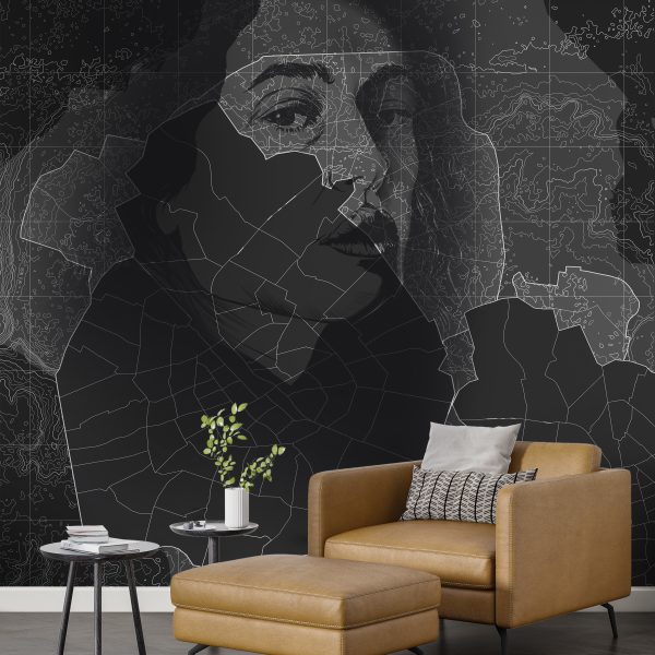 Fototapeta Kobieta w Szarości