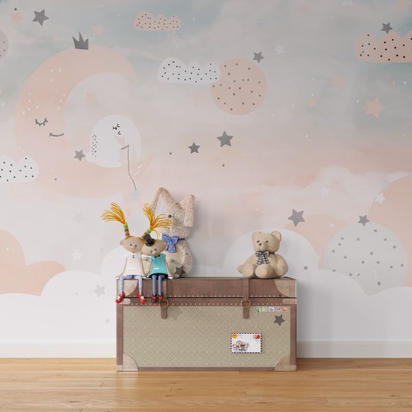 Fototapeta Różowy Księżyc