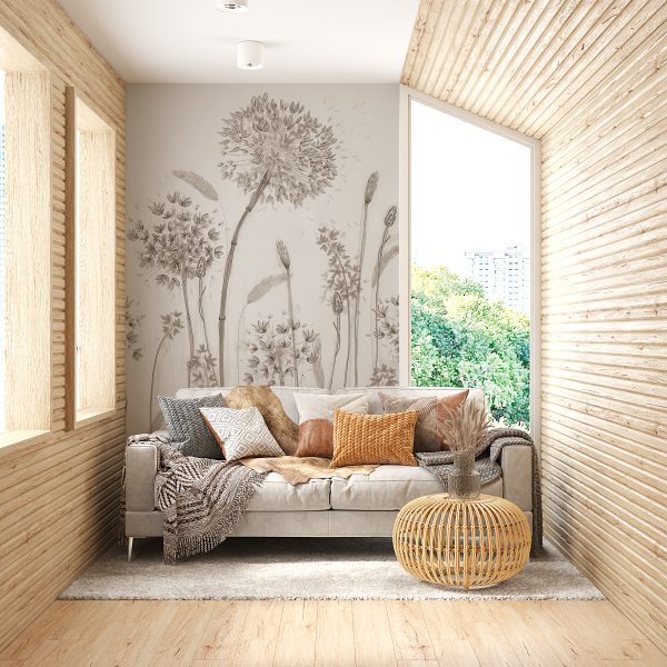 Fototapeta Wysokie Dmuchawce