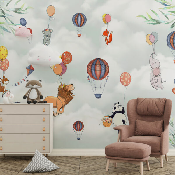 Fototapeta Deszcz Baloników