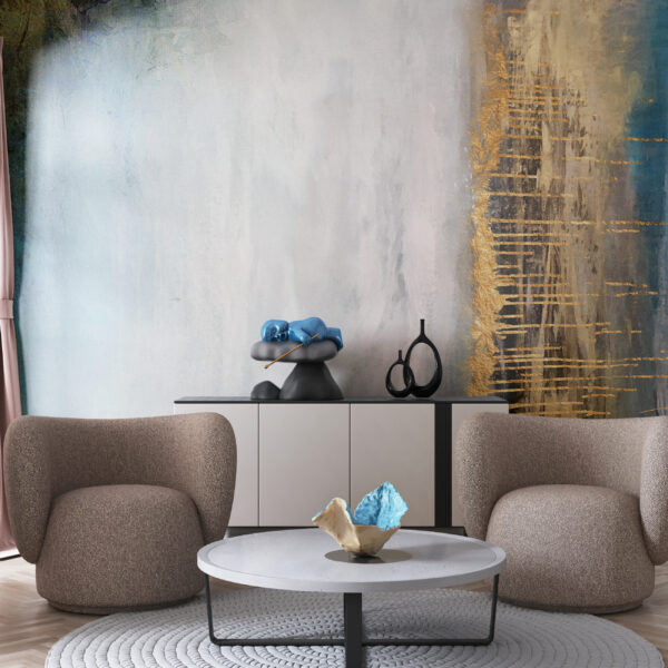 Fototapeta Złoto i Biel