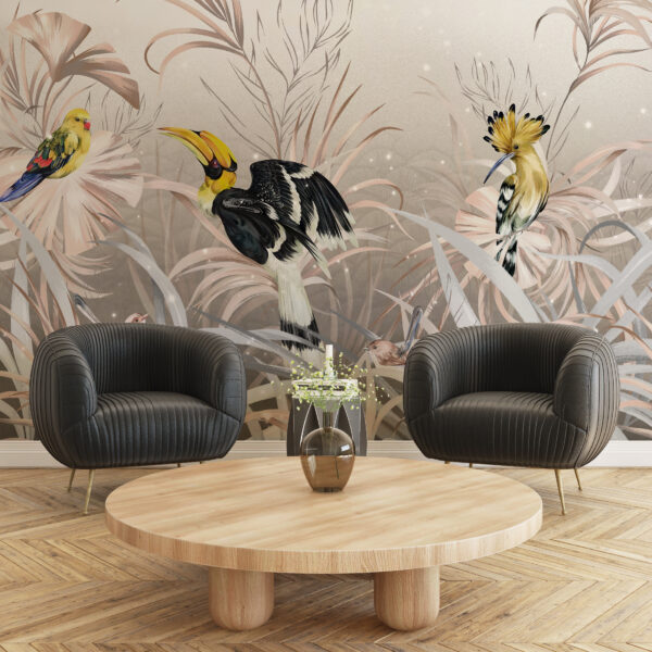 Fototapeta Żółte Ptaki