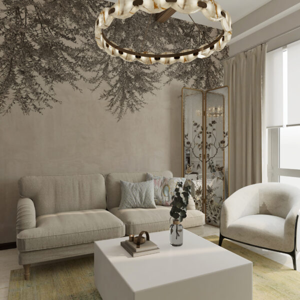 Fototapeta Ciemne Gałązki