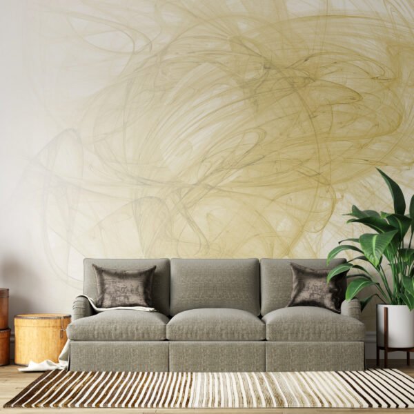 Fototapeta Żółty Dym