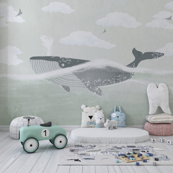 Fototapeta Płynący Wieloryb