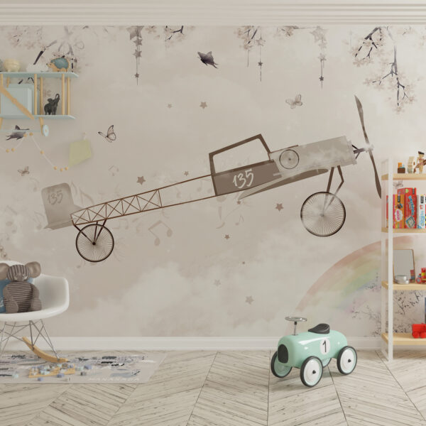 Fototapeta Samolot Na Niebie