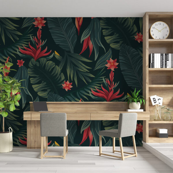 Fototapeta Czerwień Kwiatów