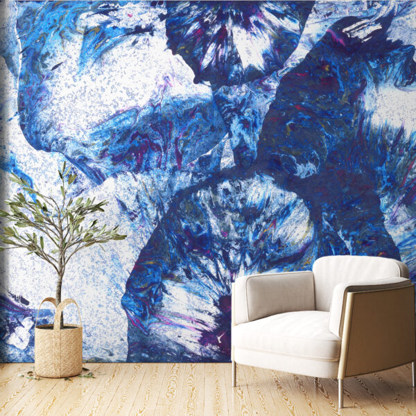 Fototapeta Granatowe Fale