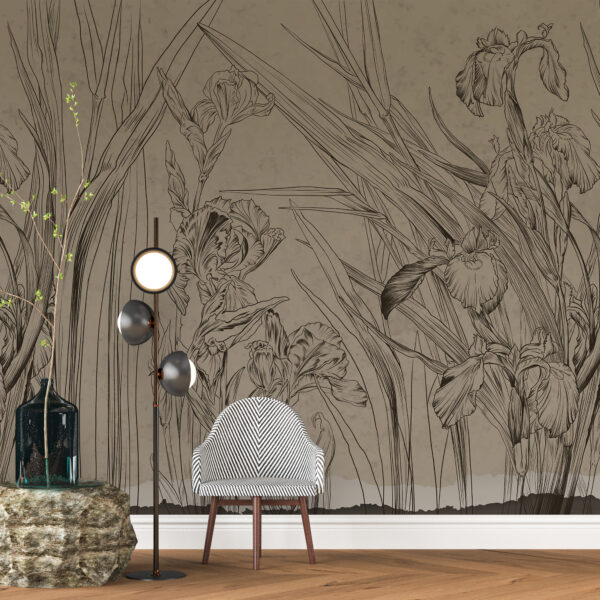 Fototapeta Wysokie Kwiaty