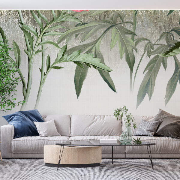 Fototapeta Roślinna Grafika