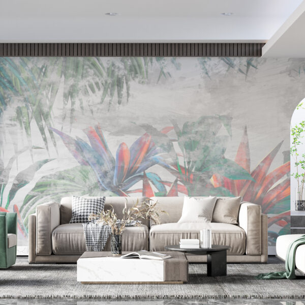 Fototapeta Zamalowana Egzotyka