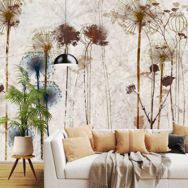 Fototapeta Las Dmuchawców