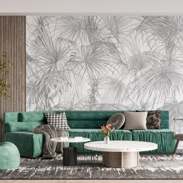 Fototapeta Szare Palmy