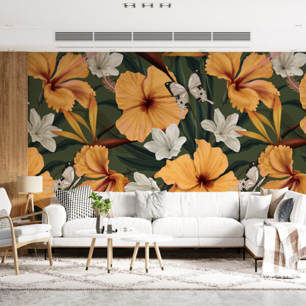 Fototapeta Żółte Kwiaty