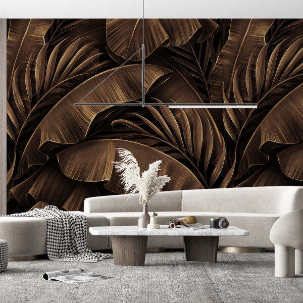 Fototapeta Czekoladowe Liście