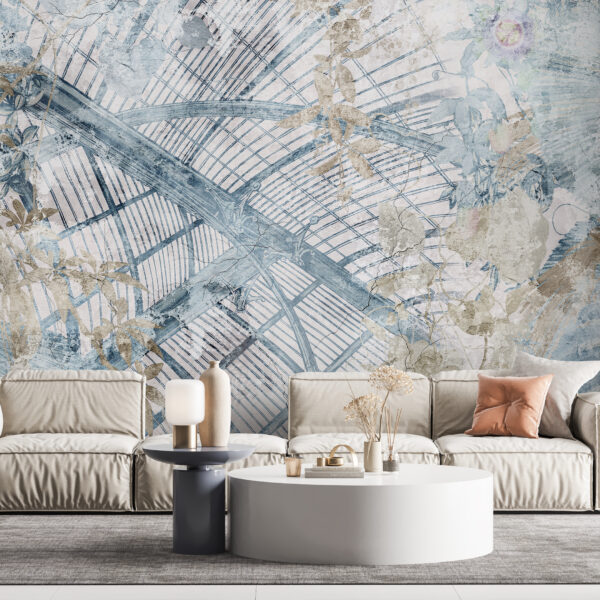 Fototapeta Niebieska Przeplatanka