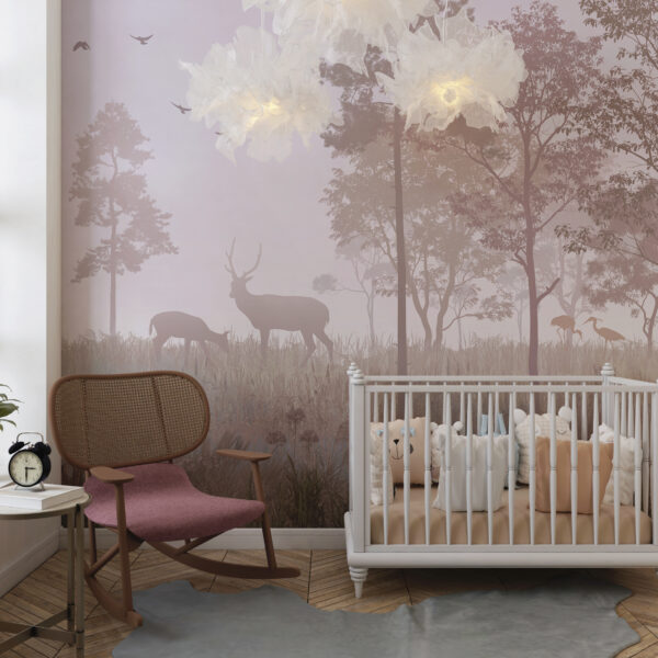 Fototapeta Poranek w Lesie