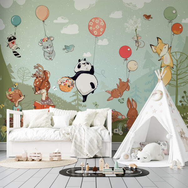 Fototapeta Zabawa w Lesie