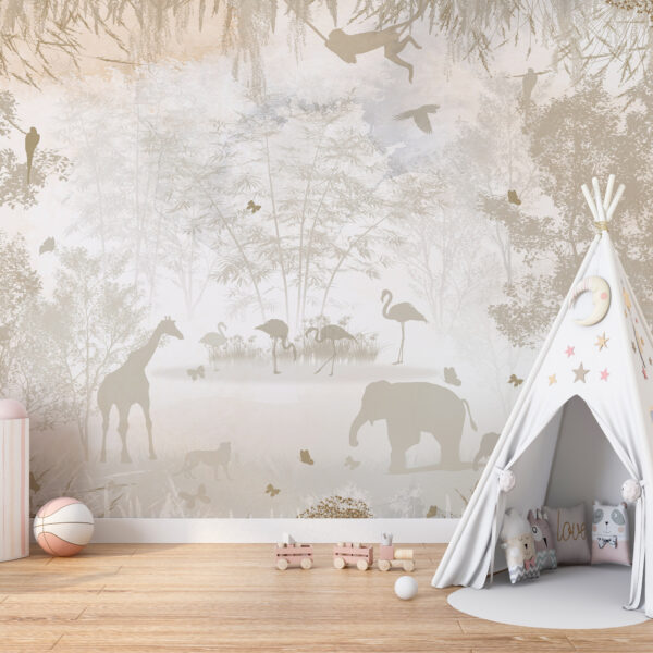 Fototapeta Cień Egzotycznych Zwierząt