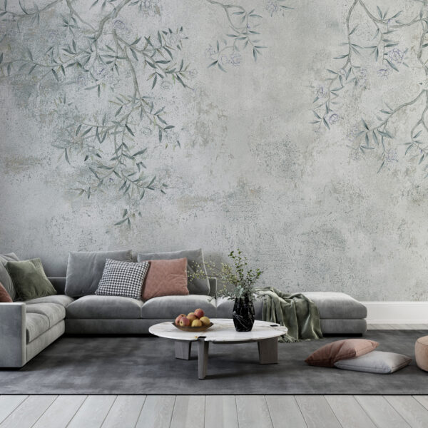 Fototapeta Gałązki Na Ścianie