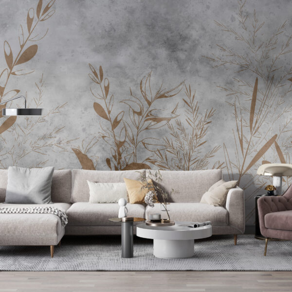 Fototapeta Rysunek Roślinny