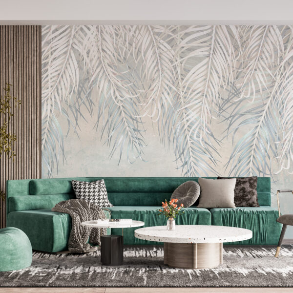 Fototapeta Cienkie Liście Palm