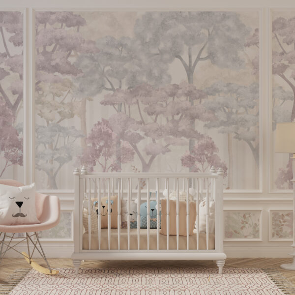 Fototapeta Las w Pastelach