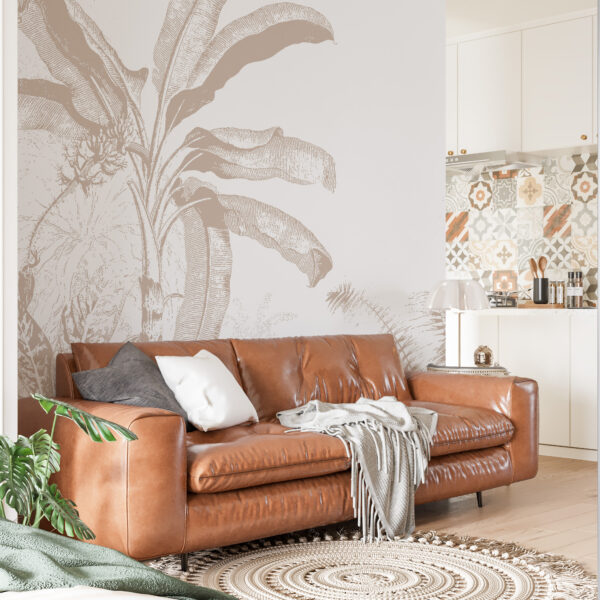 Fototapeta Palma Na Białym Tle