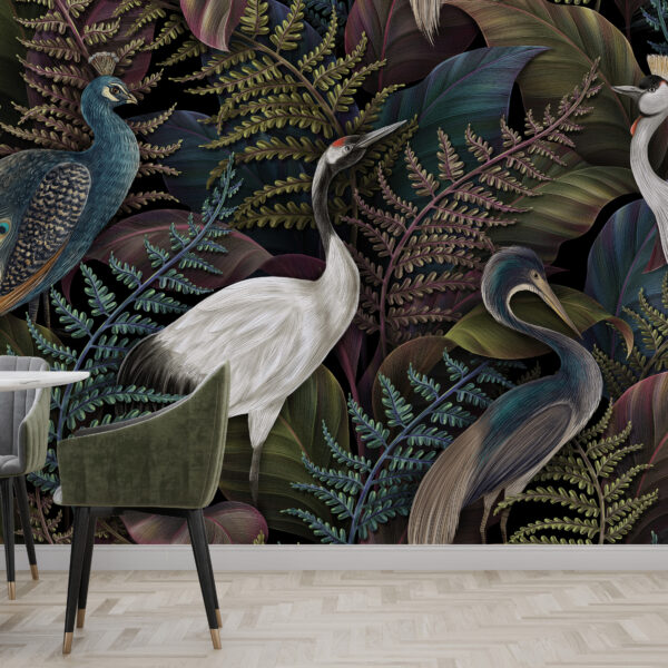 Fototapeta Królewskie Ptaki