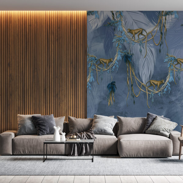 Fototapeta Małpy w Błękicie