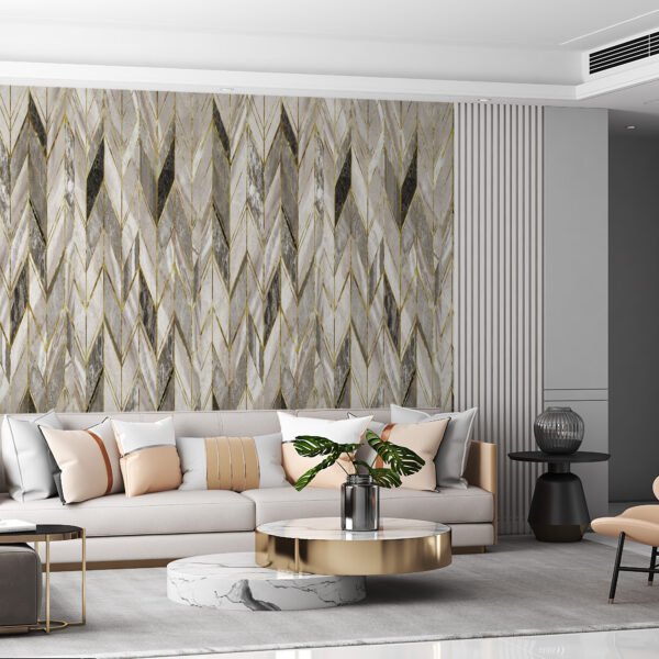 Fototapeta Srebrna Jodełka