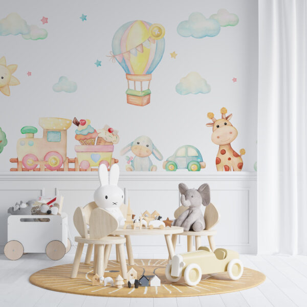 Fototapeta Lot Balonem